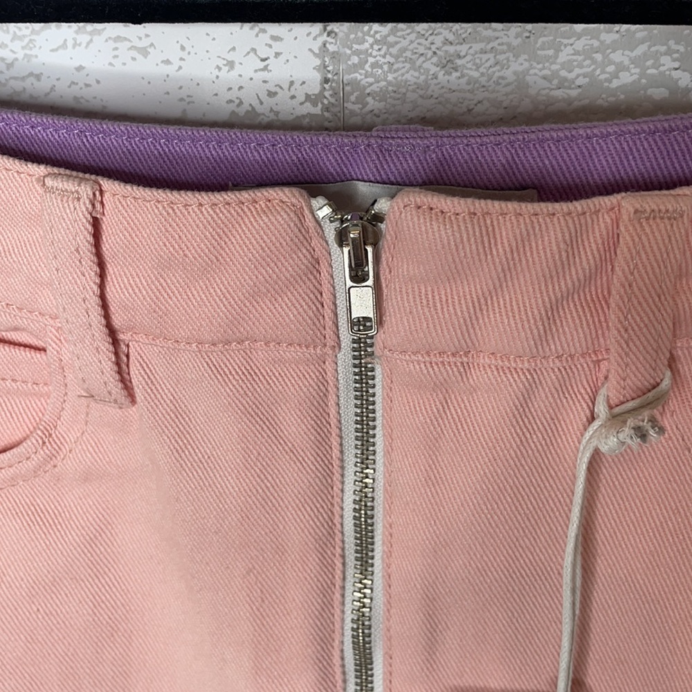 NWT KanCan PV Color Block Mini Skirt - Picture 10 of 12